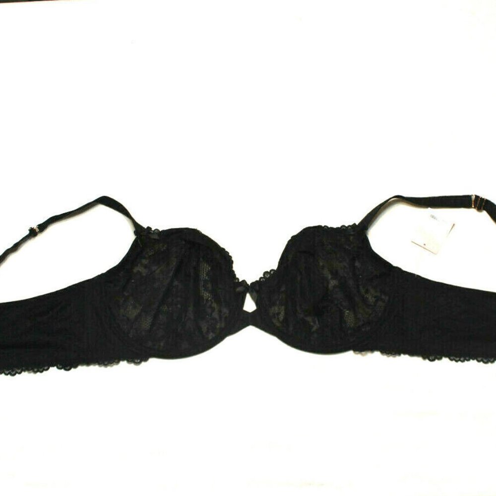 Savage X Fenty 46D Sheer Lace Plunge Unlined Under